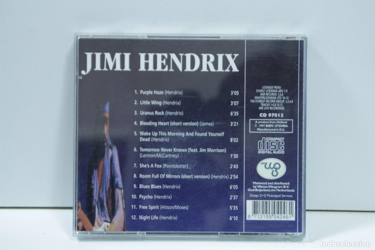 CDs de m&uacute;sica: DISCO CD. Jimi Hendrix &ndash; Jimi Hendrix. COMPACT DISC. - Foto 2