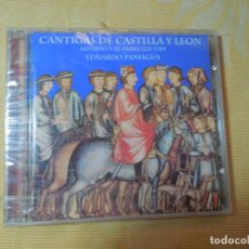CDs de Música: CANTIGAS DE CASTILLA Y LEON , ALFONSO X EL SABIO - EDUARDO PANIAGUA - CD PRECINTADO. Lote 364123731