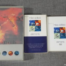 CDs de Música: MIKE OLDFIELD EDICIÓN ESPECIAL CDBOX DE ELEMENTS + VHS + DVD THE BEST OF ELEMENTS. Lote 289419348