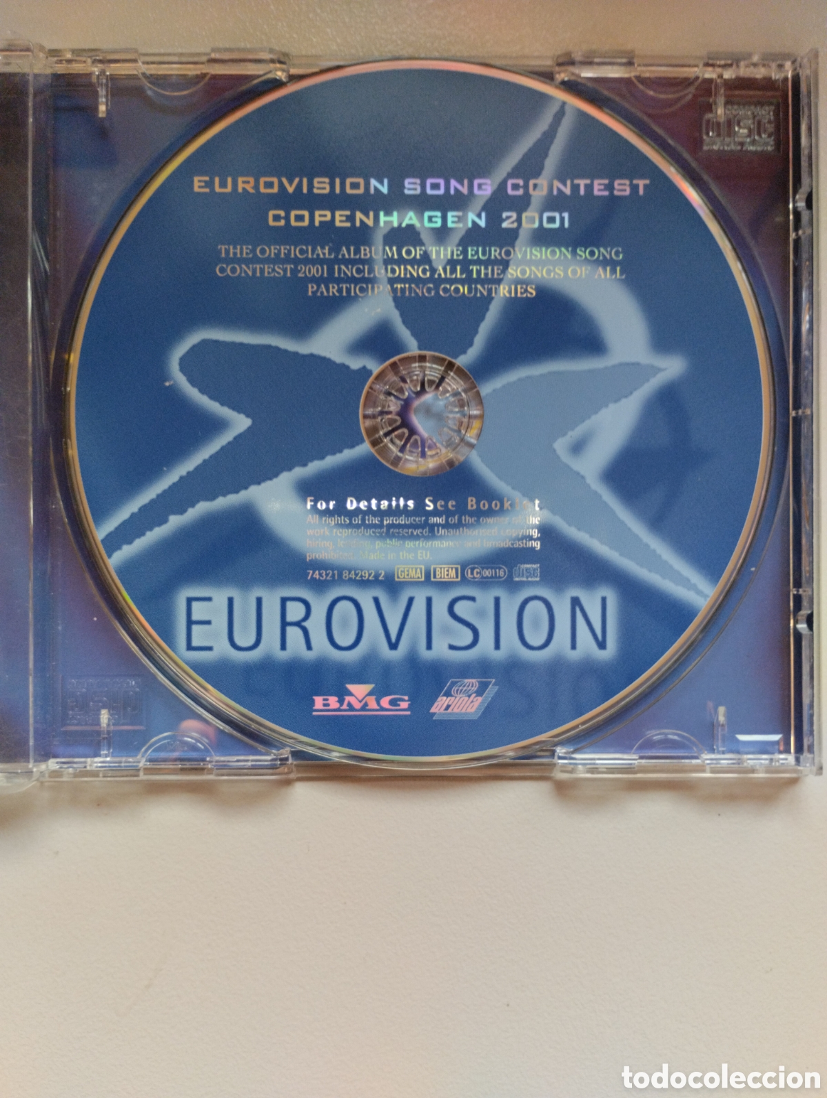 CDs de m&uacute;sica: Eurovisi&oacute;n 2001 - Foto 3