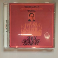 CDs de Música: JOAN MANUEL SERRAT. DEDICADO A ANTONIO MACHADO. Lote 364221466