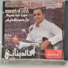 CDs de Musique: KHALED BENNANI. CONCERT OF USA. Lote 364233666