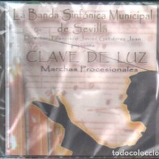 CDs de Música: BANDA SINFONICA MUNICIPAL DE SEVILLA. CLAVE DE LUZ. 2 CD. CD-SESANTA-171. Lote 364293771