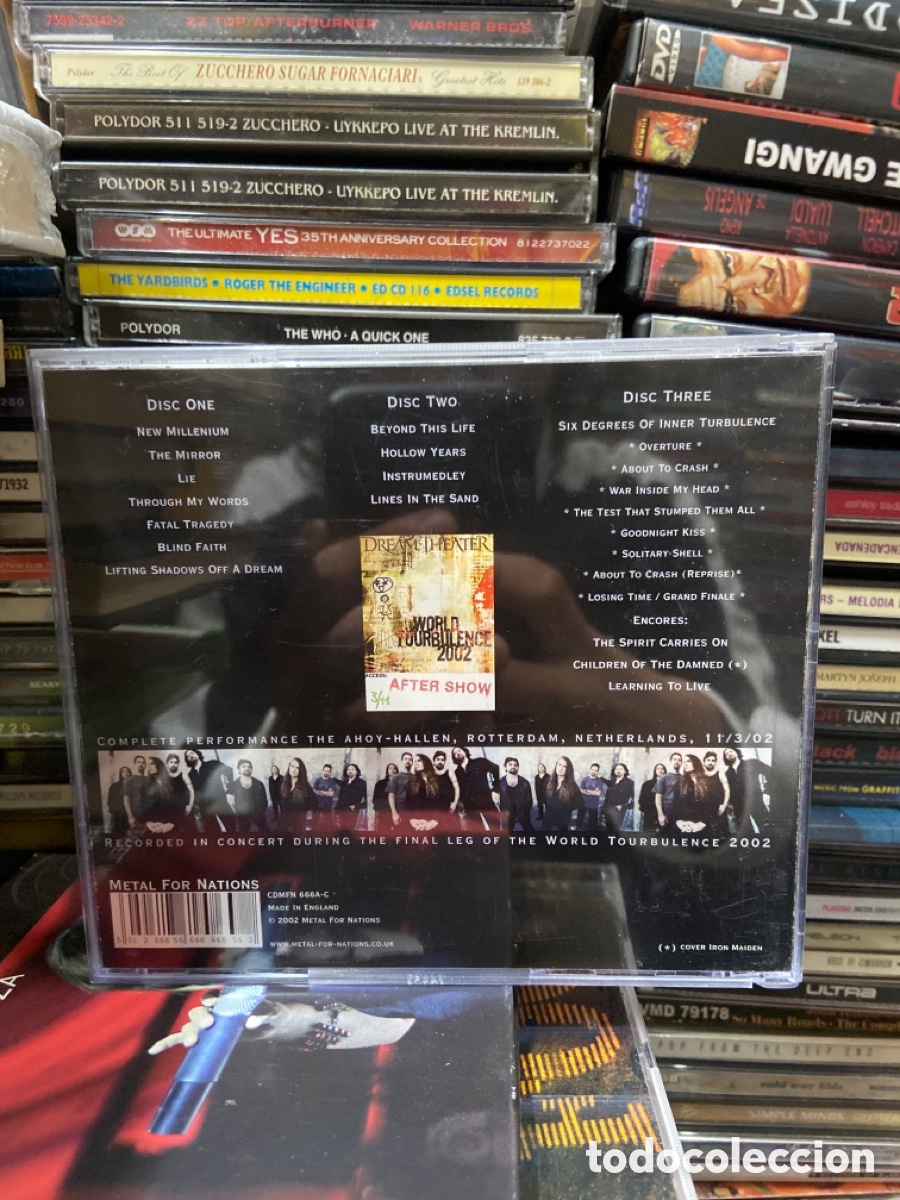 CDs de m&uacute;sica: Rotterdamned Dream Theater 3 cds - Foto 2