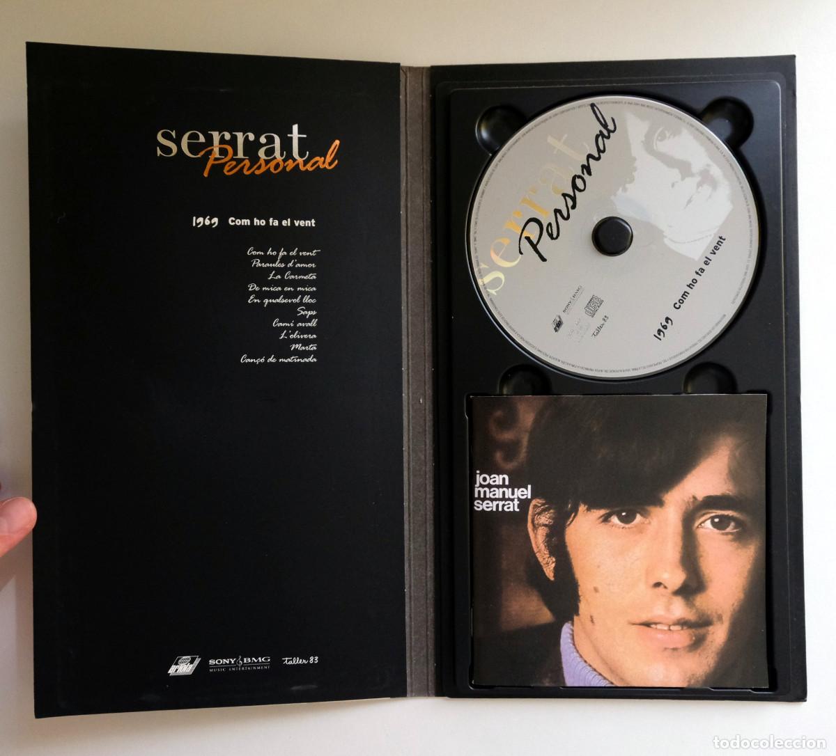 CDs de m&uacute;sica: Serrat Personal. CD Com ho fa el vent, 1969. - Foto 2
