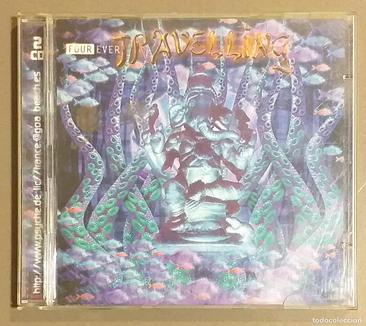 CDs de m&uacute;sica: Travelling 4. Four Ever. Techno. 2 Cd. Buen estado! - Foto 1