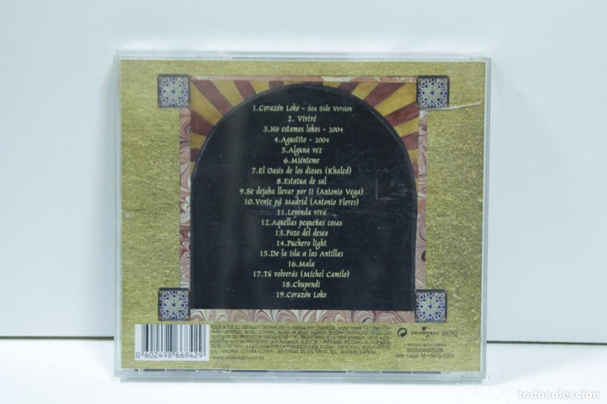 CDs de m&uacute;sica: DISCO CD. Ketama &ndash; 20 Pa Ketama (Grandes &Eacute;xitos 1984 - 2004). COMPACT DISC. - Foto 2