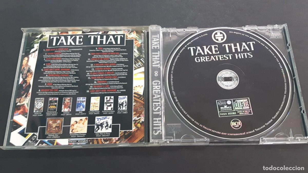 CDs de m&uacute;sica: CD TAKE THAT - GREATEST HITS - Foto 2