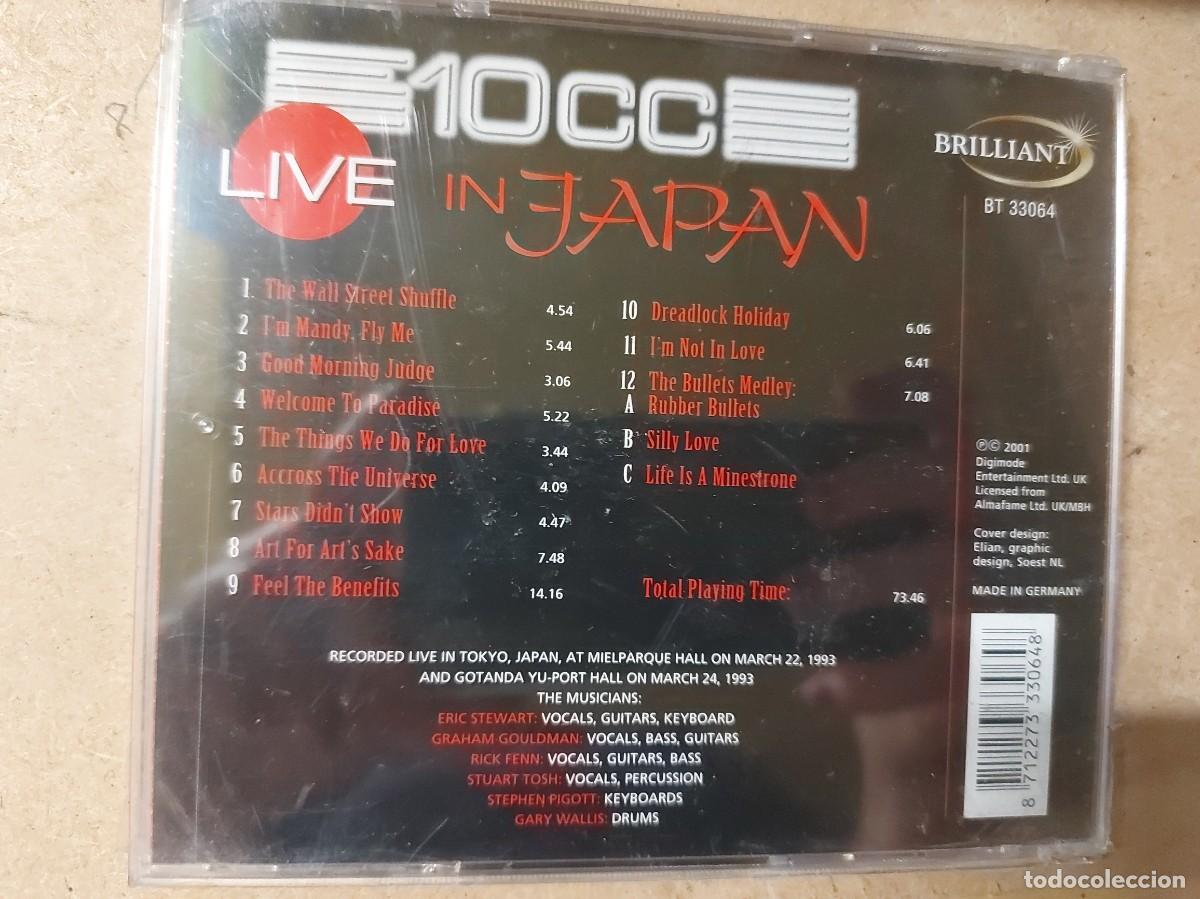CDs de m&uacute;sica: 10cc live in Japan, CD (Precintado) - Foto 2