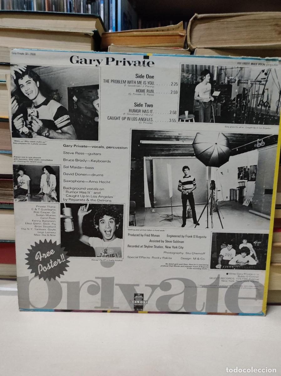 CDs de m&uacute;sica: Gary Private &ndash; Private - Foto 2