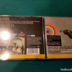 CDs de Música: ENZO AVITABILE & BOTTARI - SAVE THE WORLD - CD 13 TEMAS + 2 VIDEOS (FEAT. KHALED-MANU DIBANDO-AMINA). Lote 364560966