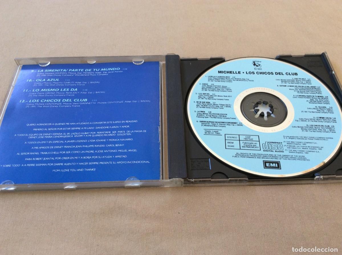 CDs de m&uacute;sica: MICHELLE - LOS CHICOS DEL CLUB - Foto 3