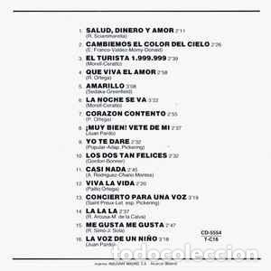 CDs de m&uacute;sica: CRISTINA Y LOS STOP - GRANDES EXITOS - CD 16 Temas - NUEVO - Foto 2