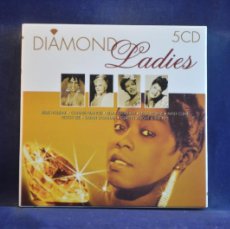 CDs de Música: VARIOS - DIAMOND LADIES (BILLIE HOLIDAY, ELLA FITZGERALD, PEGGY LEE, CONNIE FRANCIS, ETC...) - 5 CD. Lote 364781176