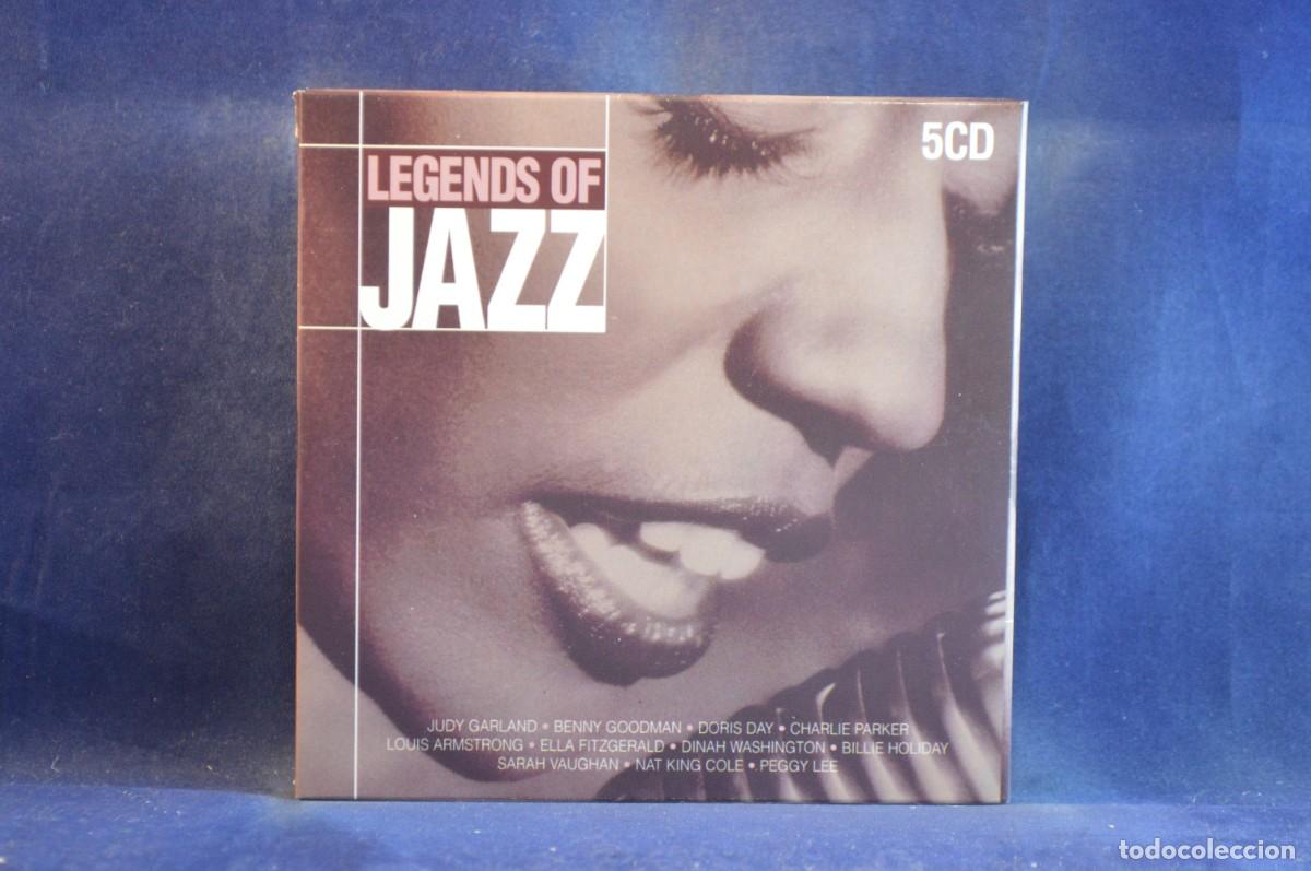 CDs de m&uacute;sica: VARIOUS - LEGENDS OF JAZZ - 5 CD - Foto 1