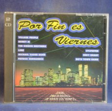 CDs de Música: VARIOS - POR FIN ES VIERNES - 2 CD. Lote 364798916