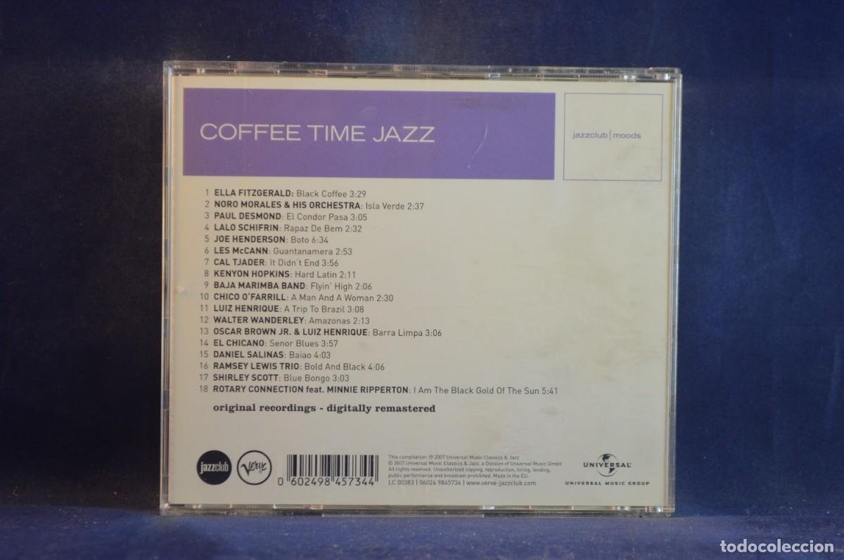 CDs de m&uacute;sica: VARIOUS - COFFEE TIME JAZZ - CD - Foto 2