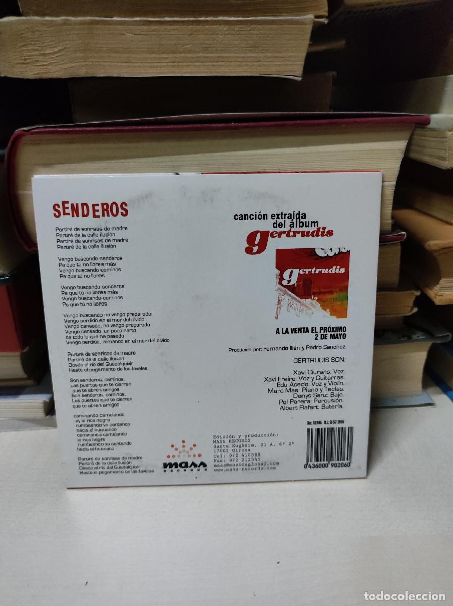 CDs de m&uacute;sica: Gertrudis &ndash; Senderos - Foto 2