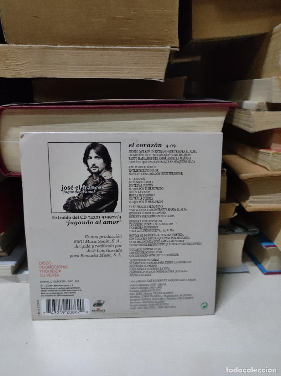 CDs de m&uacute;sica: Jos&eacute; El Franc&eacute;s &ndash; Jugando Al Amor - Foto 2