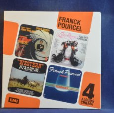 CDs de Música: FRANCK POURCEL - 4 ALBUMS CINEMA - 4 CD. Lote 365094906