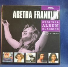 CDs de Música: ARETHA FRANKLIN - ORIGINAL ALBUM CLASSICS - 5 CD. Lote 365096451