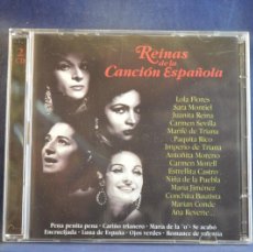 CDs de Música: REINAS DE LA CANCIÓN ESPAÑOLA - 2 CD. Lote 365100656