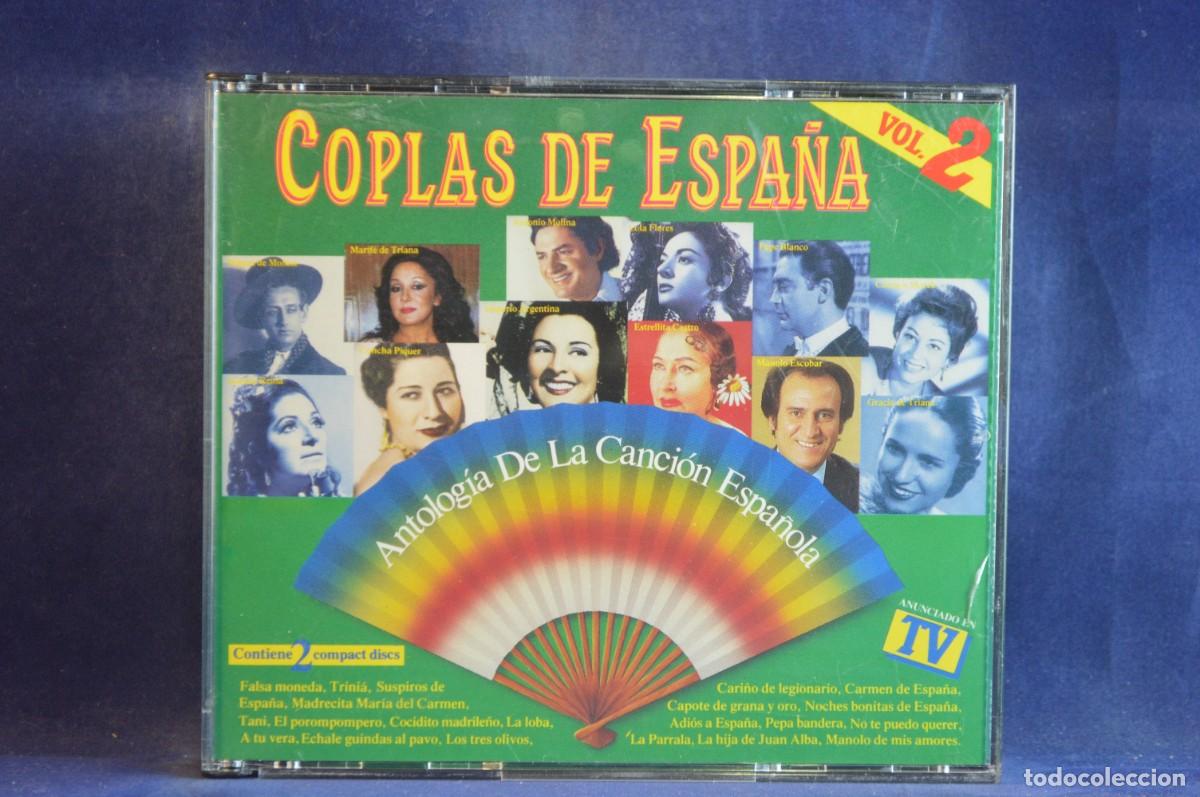 CDs de m&uacute;sica: VARIOUS - COPLAS DE ESPA&Ntilde;A VOL. 2 - 2 CD - Foto 1