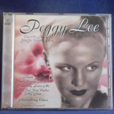 CDs de Música: PEGGY LEE - THAT OLD FEELING - YOU GO TO MY HEAD - 2 CD. Lote 365116886