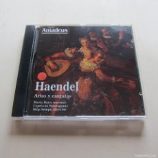 CDs de Música: AMADEUS - HAENDEL. ARIAS Y CANTATAS - MARIA BAYO. SKIP SEMPÉ - CD. Lote 365139256