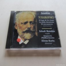 CDs de Música: AMADEUS - TCHAIKOVSKY. EL LAGO DE LOS CISNES - YEHUDI MENUHIN. EFREM KURTZ (EMI) CD. Lote 365140921