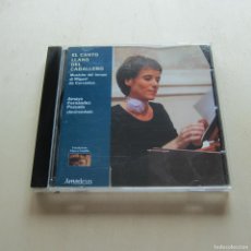 CDs de Música: AMADEUS - EL CANTO LLANO DEL CABALLERO - AMAYA FERNÁNDEZ POZUELO (MARCO FODELLA) CD. Lote 365142291