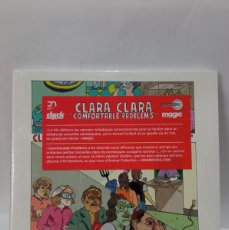 CDs de Música: CLARA CLARA - CONFORTABLE PROBLEMS - CD. CLAPPING MUSIC.. Lote 365147216