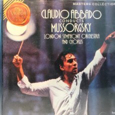 CDs de Música: CD. CLAUDIO ABBADO. MUSSORGSKY. LONDON ORCHESTRA. MASTERS COLLECTION. Lote 365153946