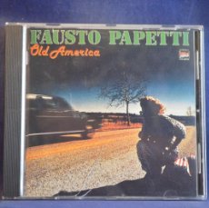 CDs de Música: FAUSTO PAPETTI - OLD AMERICA - CD. Lote 365154441