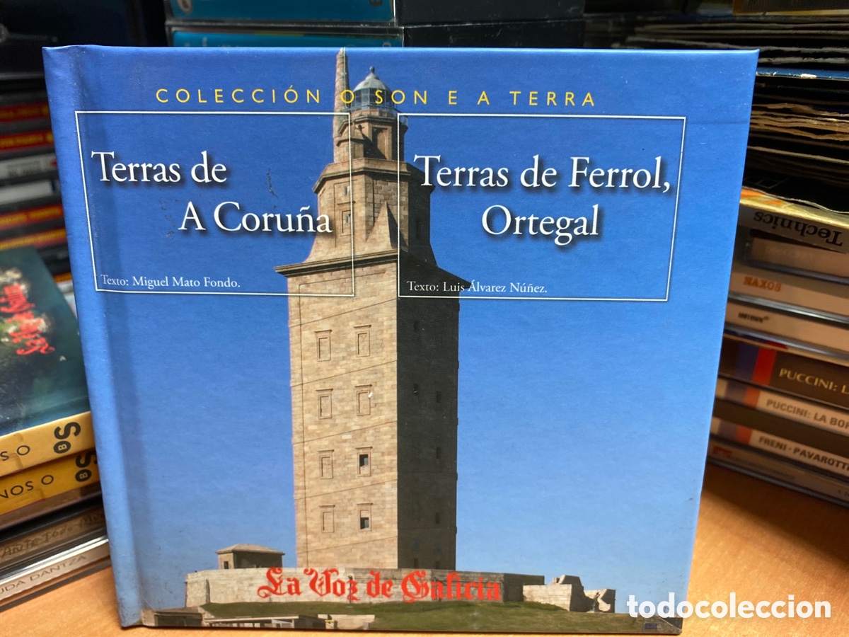 CD de M&uacute;sica: Colecci&oacute;n O Son e a Terra n&deg;6: Terras de A Coru&ntilde;a e Terras de Ferrol, Ortegal (CD, Comp, Libro)