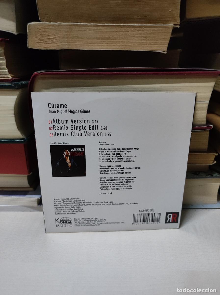 CDs de m&uacute;sica: Javier R&iacute;os &ndash; C&uacute;rame - Foto 2