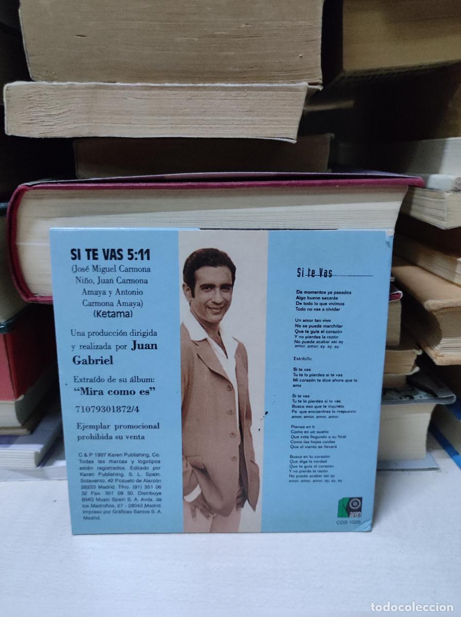 CDs de m&uacute;sica: Agust&iacute;n Pantoja &ndash; Si Te Vas - Foto 2