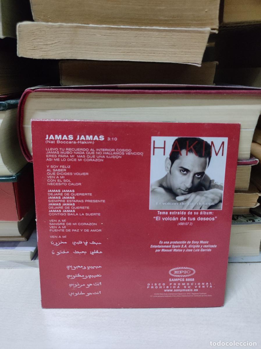 CDs de m&uacute;sica: Hakim &ndash; Jam&aacute;s Jam&aacute;s - Foto 2