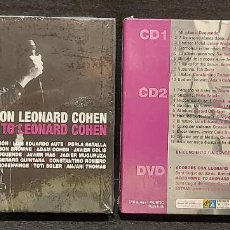CDs de Música: ENVÍO INCLUIDO / ACORDES CON LEONARD COHEN / 2 CDS+DVD / CONCIERTO ÍNTEGRO / PRECINTADO.. Lote 365268921