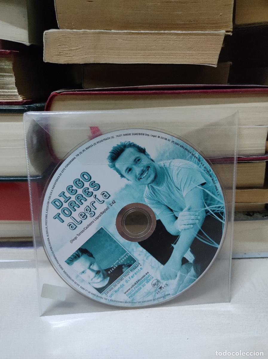 CDs de m&uacute;sica: DIEGO TORRES ALEGRIA SINGLE - Foto 2