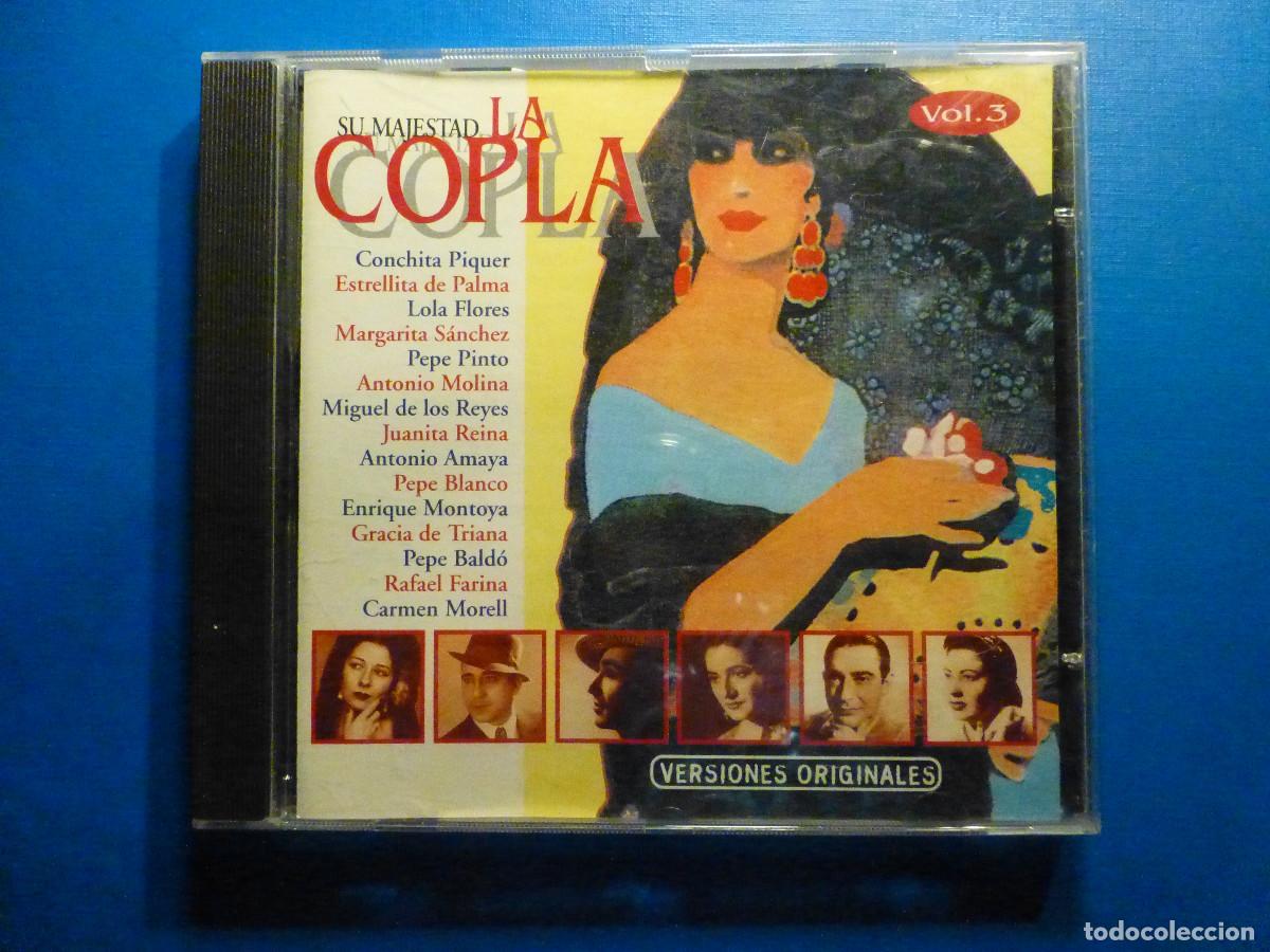 CDs de m&uacute;sica: Cd - Cd-Rom - Su Majestad La Copla - Vol. 3 - - Foto 1
