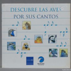 CDs de Música: CD. DESCUBRE LAS AVES POR SUS CANTOS. PRECINTADO. Lote 365354516