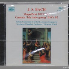 CDs de Música: CD. WARD – MAGNIFICAT BWV 243 / CANTATA 'ICH HABE GENUG' BWV 82. BACH. PRECINTADO. Lote 365355511