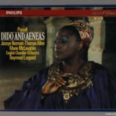 CDs de Música: 2 CD. LEPPARD – DIDO AND AENEAS. PURCELL. Lote 365358386
