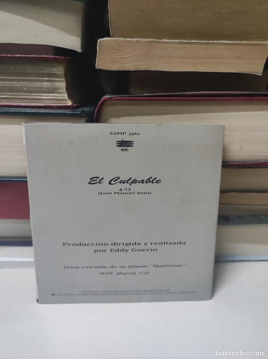 CDs de m&uacute;sica: Jos&eacute; Manuel Soto &ndash; El Culpable - Foto 2