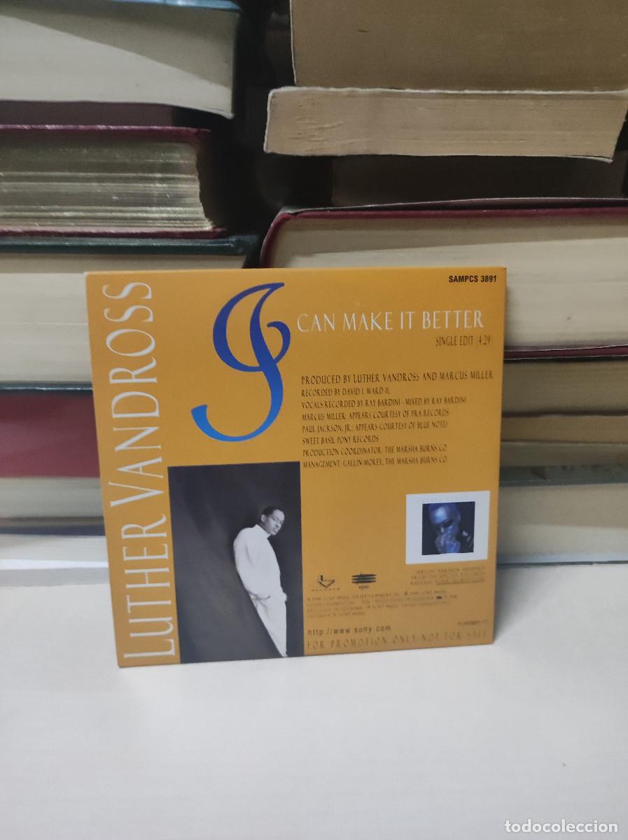 CDs de m&uacute;sica: Luther Vandross &ndash; I Can Make It Better - Foto 2