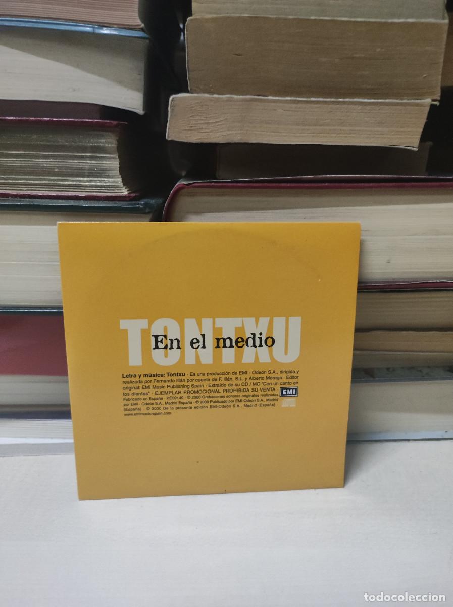 CDs de m&uacute;sica: Tontxu &ndash; En El Medio - Erdian - Foto 1