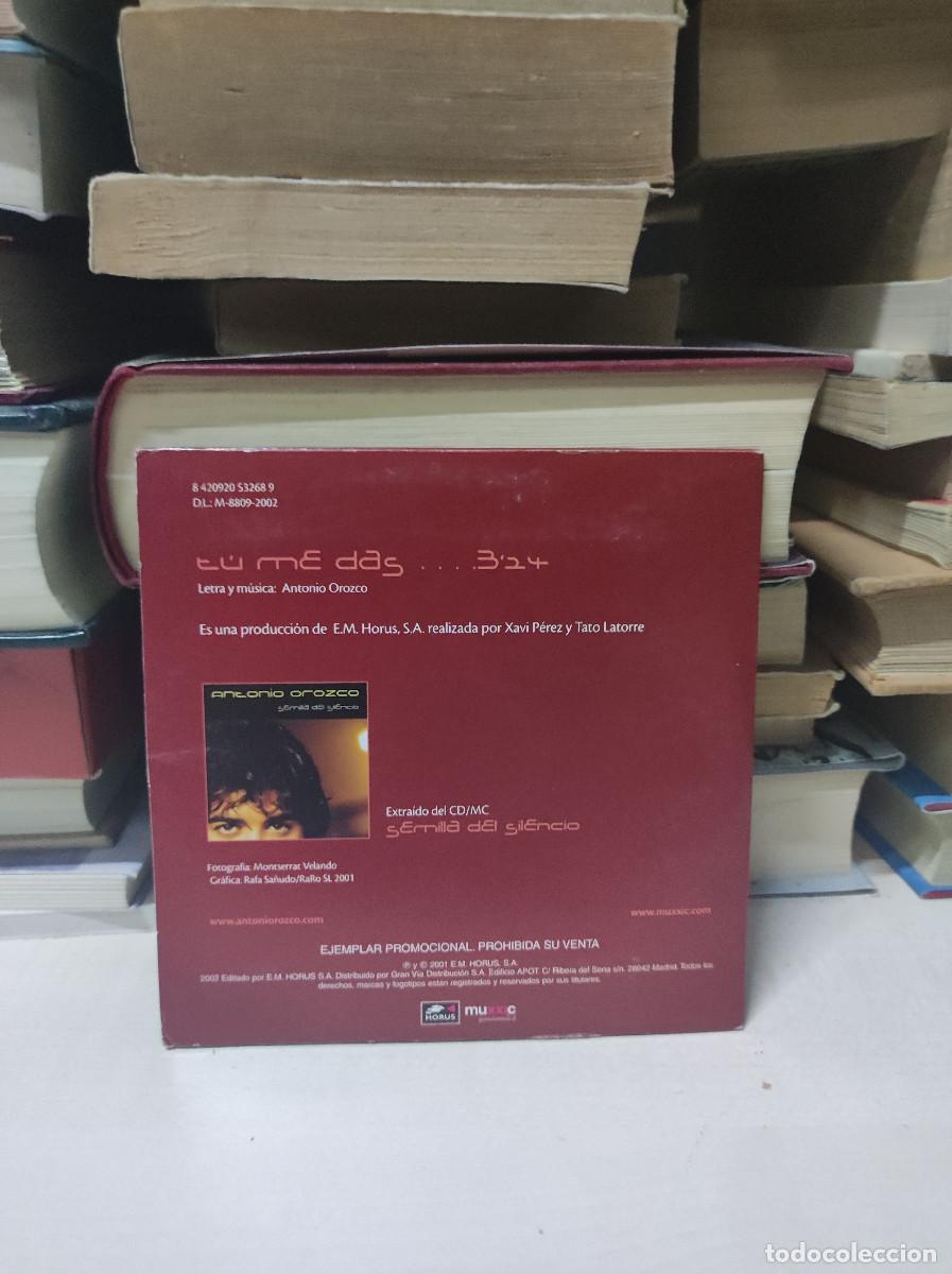 CDs de m&uacute;sica: Antonio Orozco &ndash; T&uacute; Me Das - Foto 2