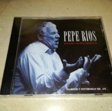 CDs de Música: PEPE RÍOS-GUITARRA JUANPE CARABANTE-PRECINTADO SIN ABRIR-MUY RARO. Lote 365688206