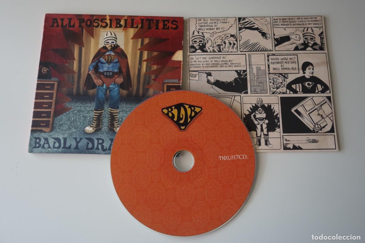 Music CDs: BADLY DRAWN BOY: All Possibilities. CD SINGLE ORIGINAL UK. 3 TEMAS. INDIE